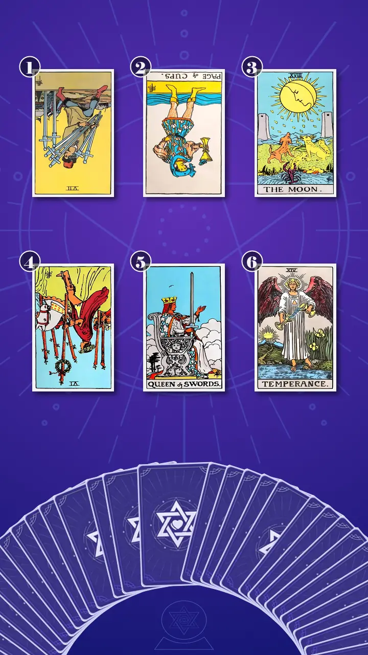 Tarot Card Spread:The Shadow Spread · Context Edition