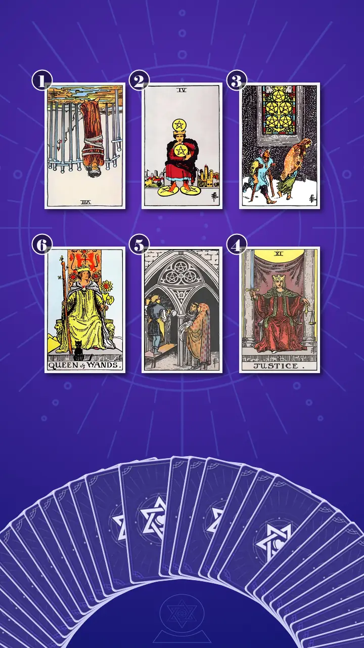 Tarot Card Spread:Transformation Path Grid · Context Edition